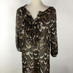 Classiques Entier Brown Long Sleeve Dress